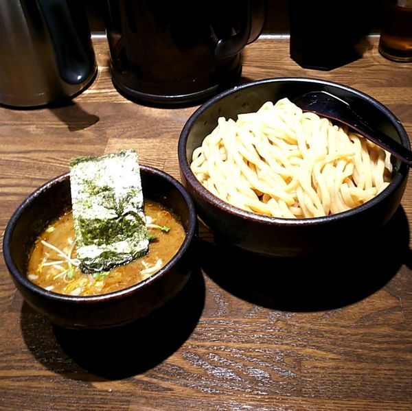 「濃厚つけ麺(極太 350g)」@麺屋 一路の写真
