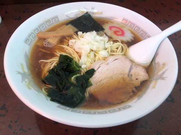 「ラーメン（並）600円」@紀の家の写真