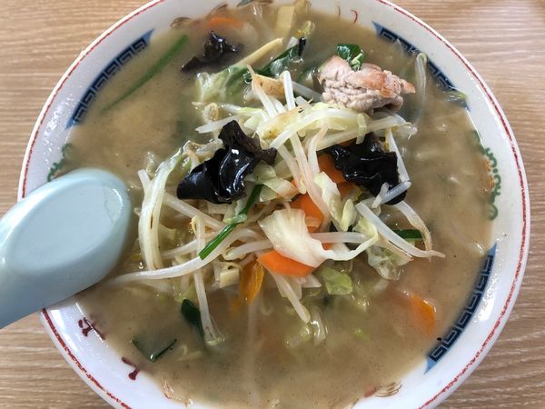 「タンメン 650円」@大成軒 桜町店の写真