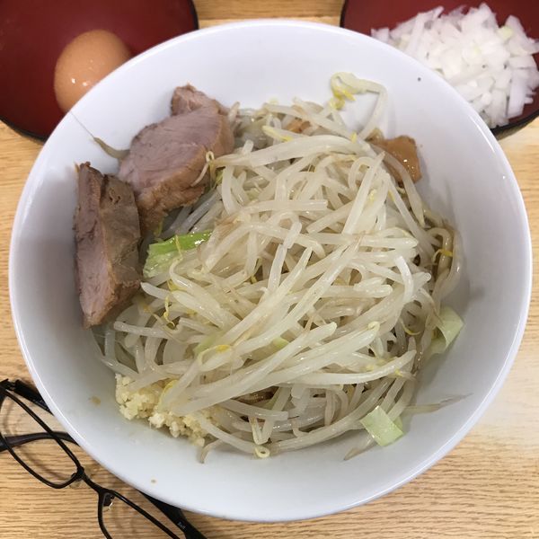 「冷まし汁なし」@ラーメン二郎 環七新新代田店の写真