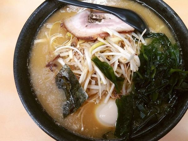 「ネギラーメン＋玉子」@ラーメンインターの写真