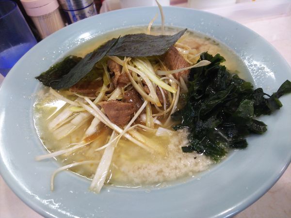 「ネギラーメン700円」@ラーメンショップ 月夜野バイパス店の写真