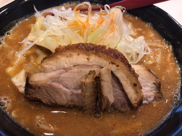 「辛味噌ラーメン850円」@萬馬軒の写真