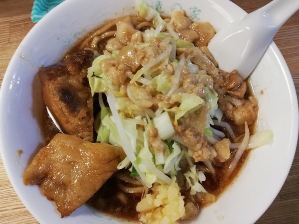 「マル得ブタメン並」@豚麺 ポルコの写真