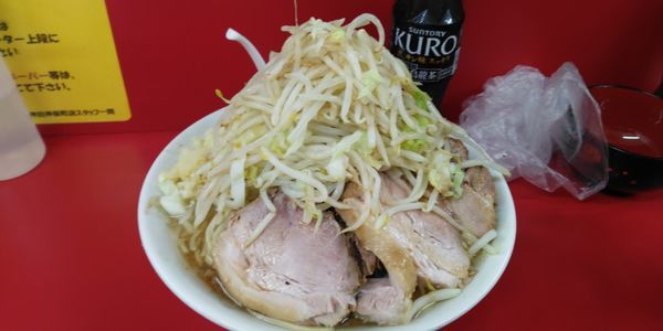 「大ラーメン800円」@ラーメン二郎 神田神保町店の写真