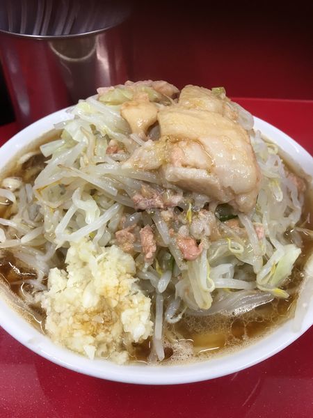 「小豚ラーメン」@ラーメン二郎 越谷店の写真