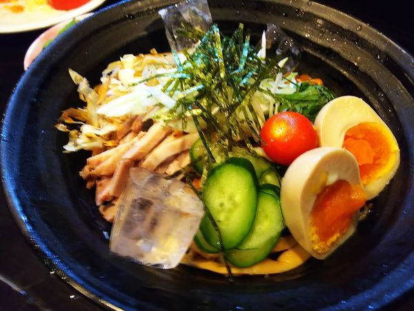 「冷や汁つけめん」@麺や 笑 ～Sho～の写真