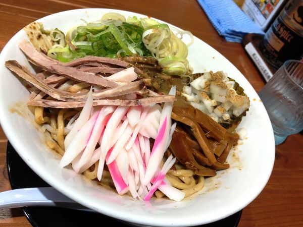 「まぜにぼ」@長尾中華そば 東京神田店の写真