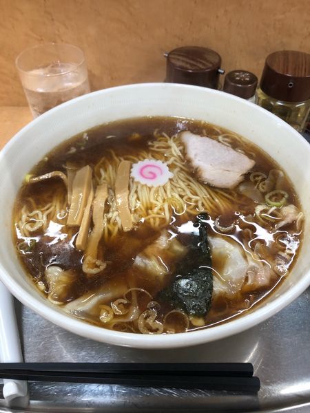 「ワンタン麺」@一ノ割大勝軒の写真