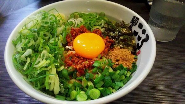 「九条ねぎ増し台湾混ぜそば　大盛」@麺屋 こころ 蒲田店の写真