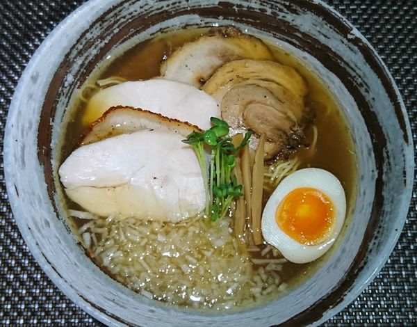 「石釜あご出汁麺 ￥980」@西山屋の写真