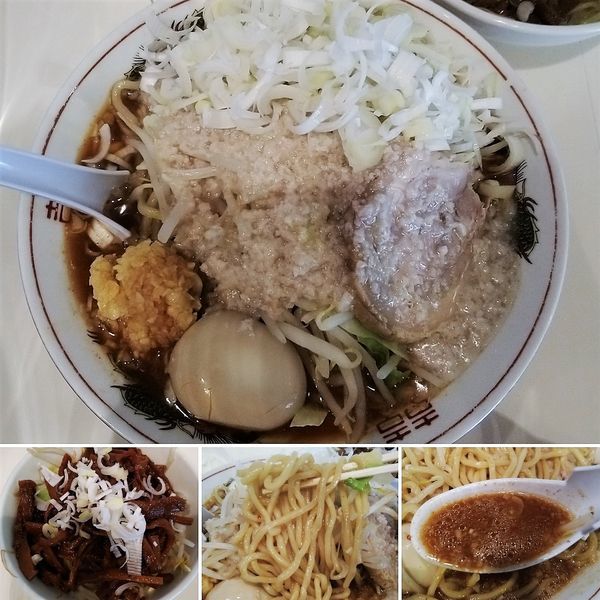 「塩旨辛ラーメン＋ネギ＋メンマ＝1010円」@麺家ぶんすけの写真