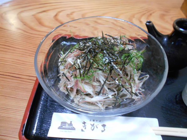 「茗荷そば」@出雲そば きがるの写真