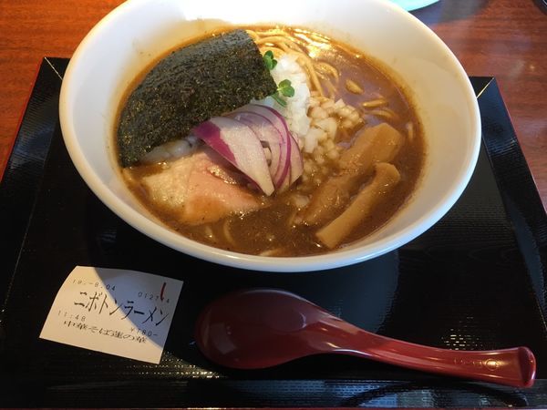 「ニボトンラーメン(780¥)」@中華そば 蓮の華の写真