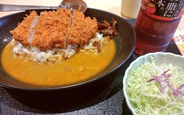 「ロースかつスープ風カレー」@松乃家 阪東橋店の写真