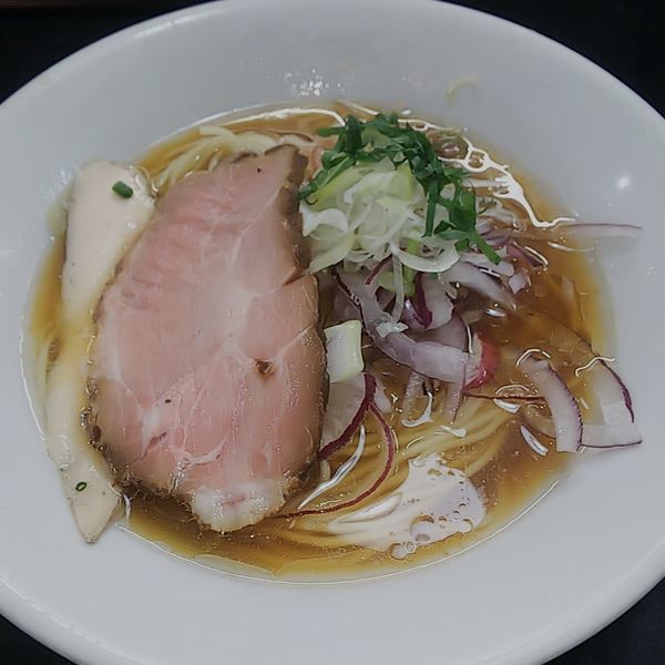 「冷やしそば（醤油）＋冷やし和え玉（塩）」@麺処 晴の写真