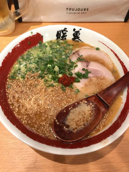 「ねぎゴマラーメン(850円)」@ラーメン暖暮 相模大野店の写真