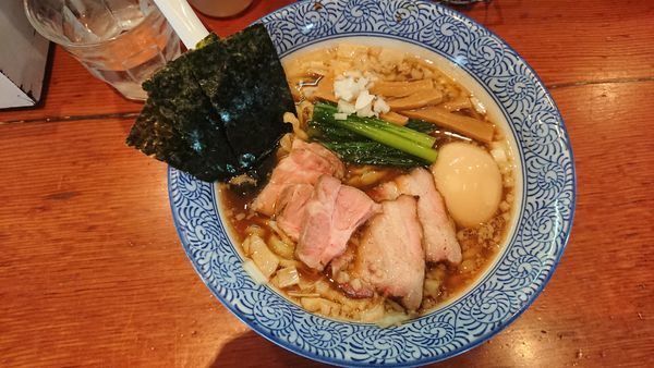 「特製手揉み中華そば(醤油)」@麺処 ほん田の写真