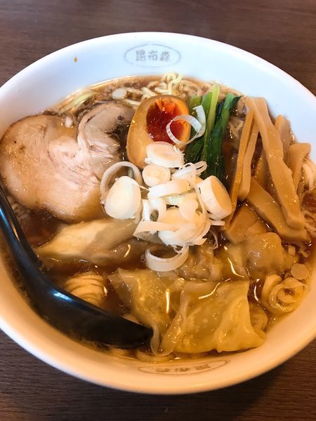 「ワンタン麺」@昆布森の写真