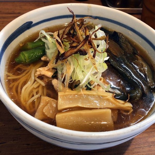 「夏限定 夏そば(750円)」@らーめん ふくのや 与野店の写真