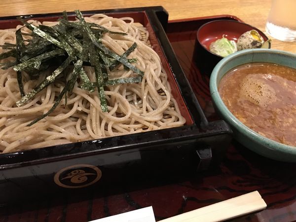 「とろろそば」@御膳そば 松月庵の写真