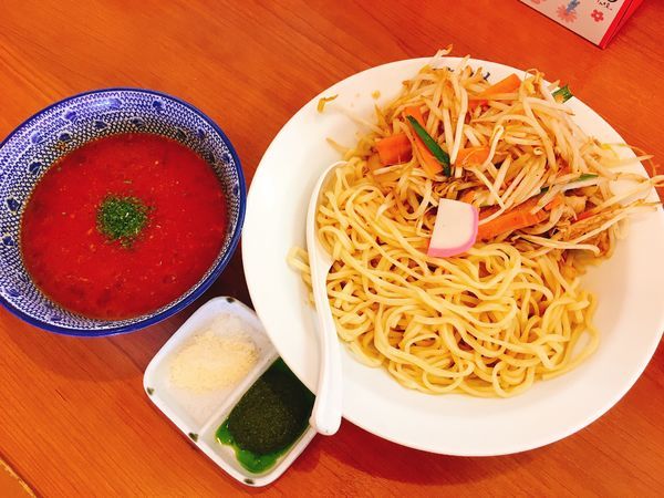 「冷やしトマトもりタンメン」@フタツメ 伊勢崎店の写真