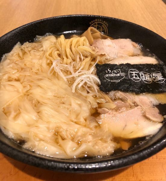 「[仙台・五福星] 極上ワンタンメン ￥850」@むぎくらべの写真