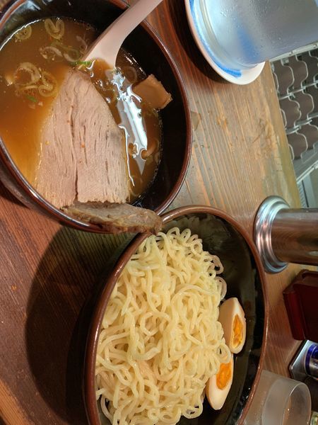 「つけ麺大盛り」@麺屋 山岸の写真