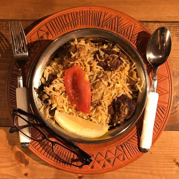 「マトンビリヤニ　Mutton Biryani」@トルカリの写真