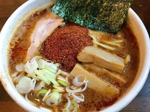 「辛辛魚らーめん」@麺処 井の庄の写真