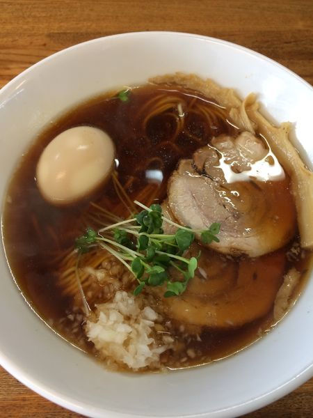 「ラーメン650円➕味付玉子(ラーパス特典)」@ラーメン 一樹の写真