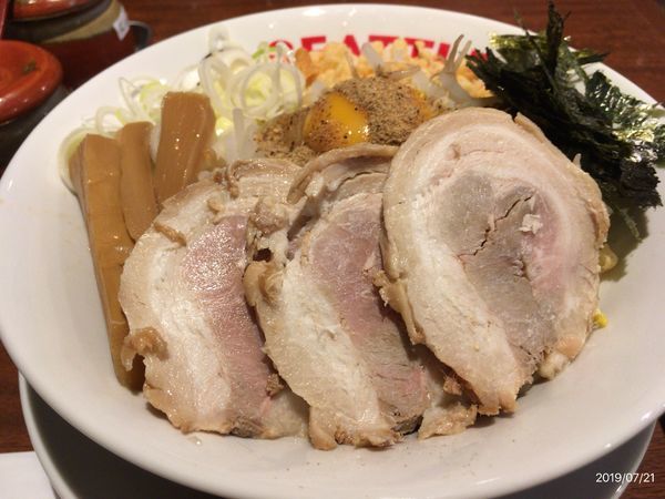 「まぜそば並」@Seattle Ramen Standの写真