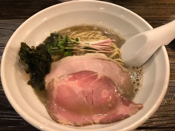 「圧縮淡麗煮干そば  850円」@布施丿貫の写真