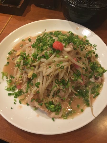 「焼きラーメン」@博多らーめん ShinShin KITTE博多店の写真