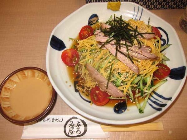 「冷し中華　950円」@与ろゐ屋の写真