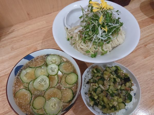 「【限定】鯵の冷汁そば」@中華そば You Leeの写真