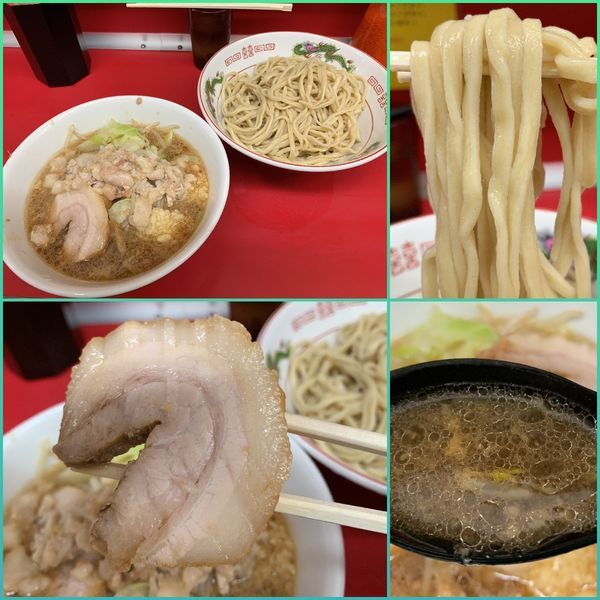 「ラーメン¥730+つけ麺¥50（ニンニク増し・アブラ）」@ラーメン二郎 湘南藤沢店の写真