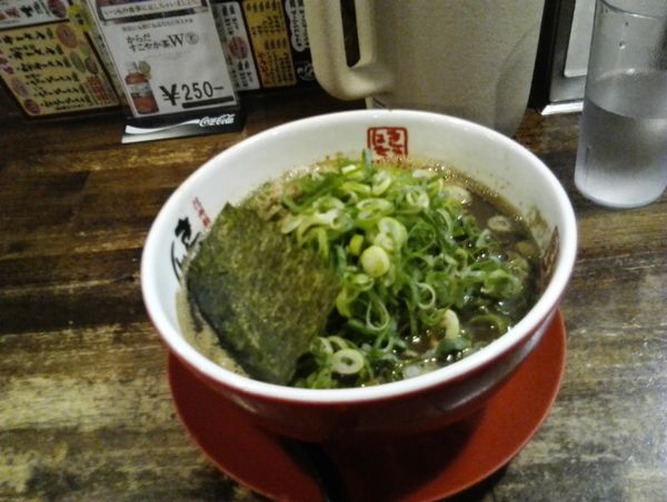 「ド煮干し中華そば　九条ねぎトッピング」@信州麺屋 きまはち商店の写真