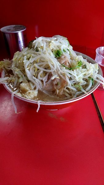 「大ラーメン650円全増し」@ラーメン二郎 三田本店の写真