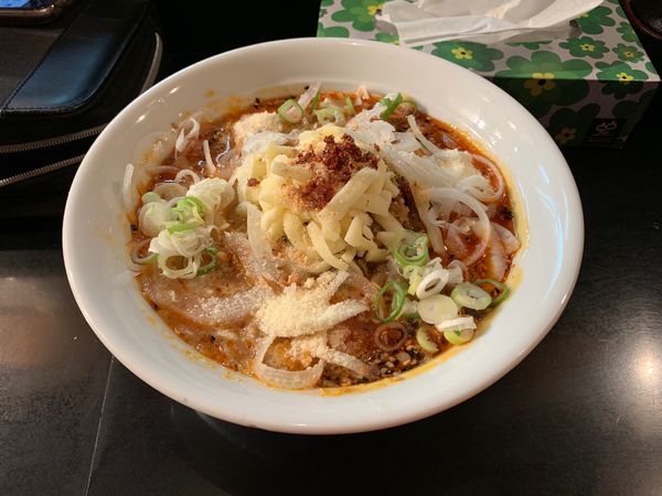 「チーズ坦々麺」@麺家 うえだの写真