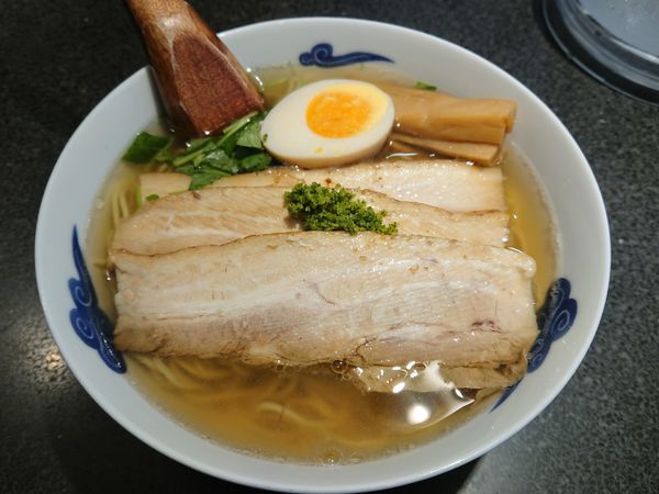 「和風柚子焼豚麺」@麺屋ひょっとこ 銀座店の写真