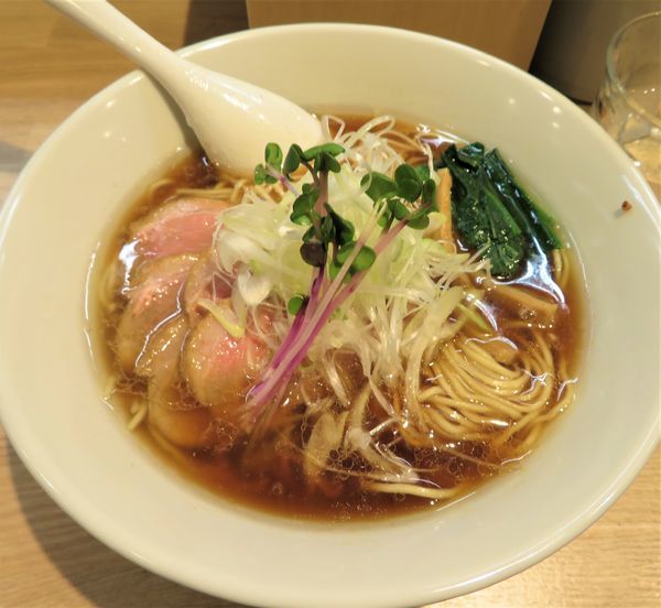 「中華ソバ鴨チャーシュー増し（1,050円）」@中華ソバ ビリケンの写真