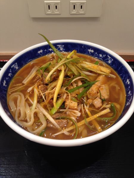 「深谷ネギチャーシュー平打らーめん 1000円」@せたが屋 pasar蓮田店の写真