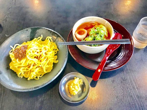 「味噌つけ麺」@ハルピン味噌らーめん 雷蔵の写真