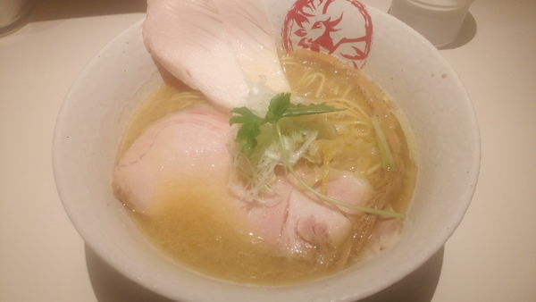 「鶏白湯そば(850円)」@鶏そば朱雀の写真