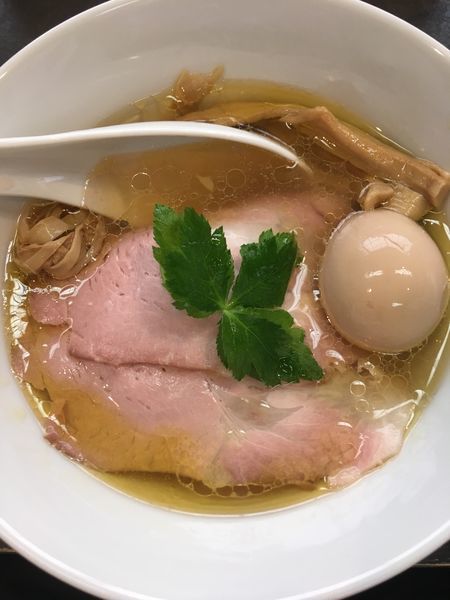 「特製塩蕎麦」@神保町黒須の写真