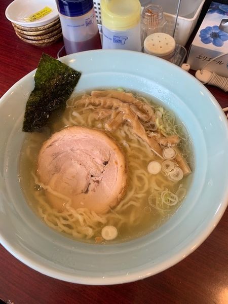 「佐野らーめん 680円　和え玉 100円」@佐野らーめん 湧の写真