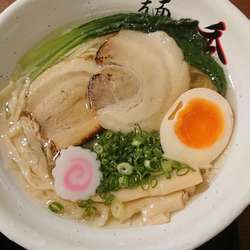 魚介塩ラーメン800円