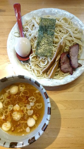 「つけそば  しお   830円」@支那そば なかじまの写真