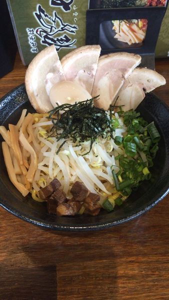 「全のせ油そば」@まぜそば鶴也の写真